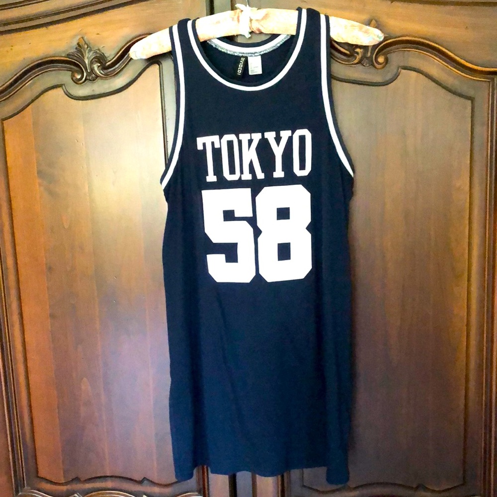 Sleeveless T-shirt dress size 6. H&M